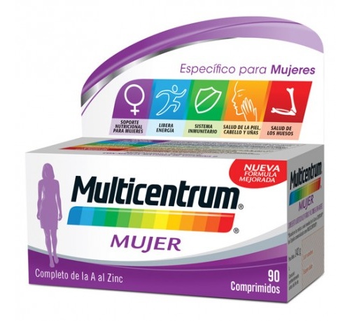 MULTICENTRUM MUJER (90 COMP)