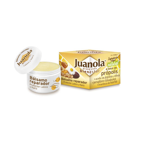 JUANOLA BALSAMO REPARADOR DE LABIOS Y NARIZ (15 G)