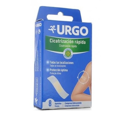 URGO CICATRIZACION RAPIDA - HIDROCOLOIDE (8 APOSITOS)