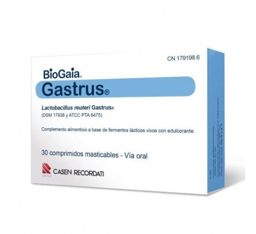 Gastrus comprimidos masticables (30 comprimidos)