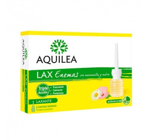 AQUILEA LAX ENEMA (6 ENEMAS)