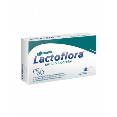 Lactoflora salud bucodental comp para chupar (30 comprimidos sabor menta)