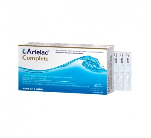 Artelac complete esteril gotas oculares (30 monodosis 0,5 ml)