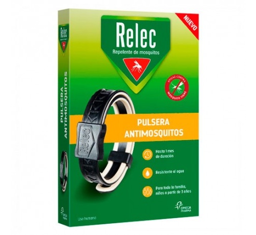 RELEC PULSERA ADULTO NEGRA