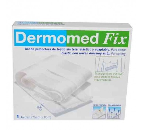 DERMOMED FIX - APOSITO ADHESIVO (BANDA 75 CM X 8 CM)