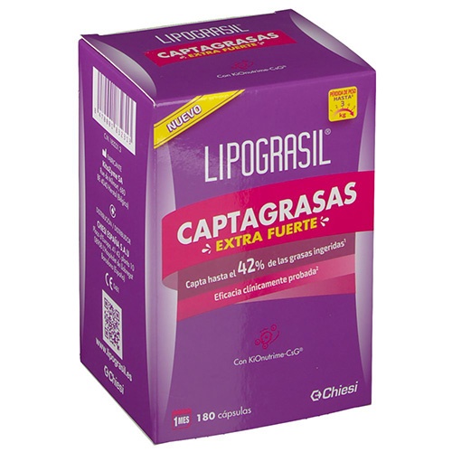 Lipograsil captagrasas extrafuerte (180 capsulas)