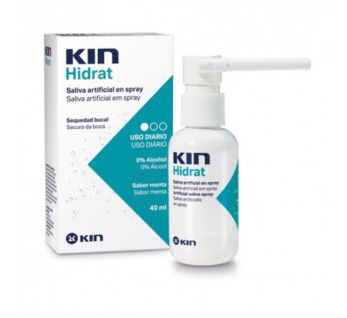 Kin hidrat spray (1 frasco 40 ml sabor menta)