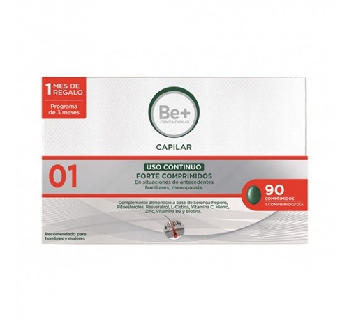 Be+ capilar uso continuo forte (90 comprimidos)