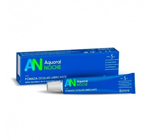 Aquoral noche - pomada ocular lubricante esteril (1 tubo 5 g)