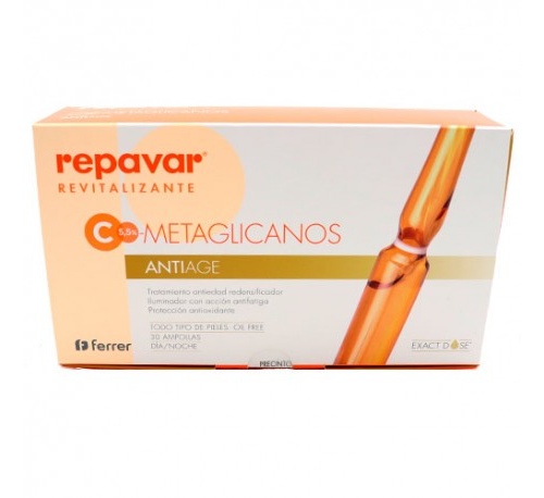 Repavar revitalizante ampollas anti-age (30 ampollas)