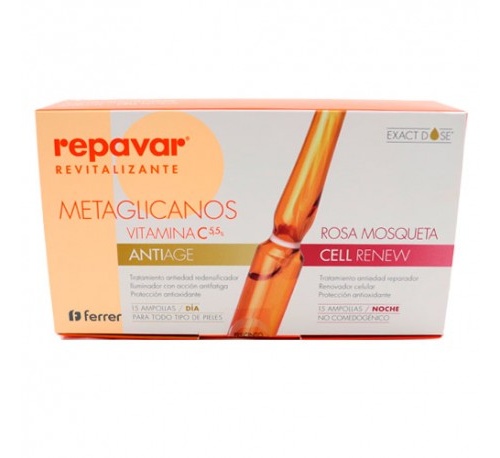 Repavar revitalizante ampollas anti-age + cellrenew (30 ampollas)