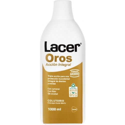 Lacer oros accion integral colutorio (1 envase 1000 ml)