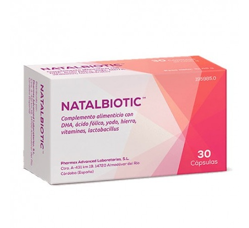 Natalbiotic (30 capsulas)