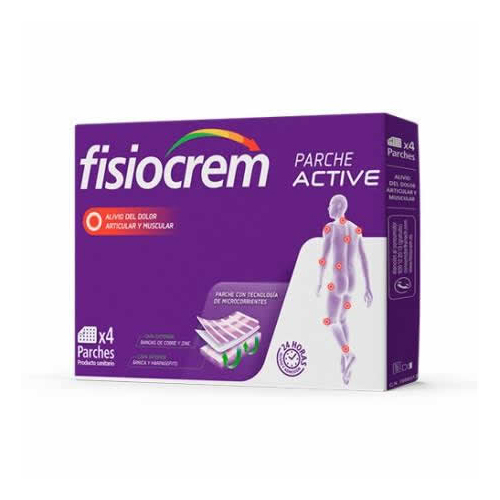 Fisiocrem parche active (4 unidades)