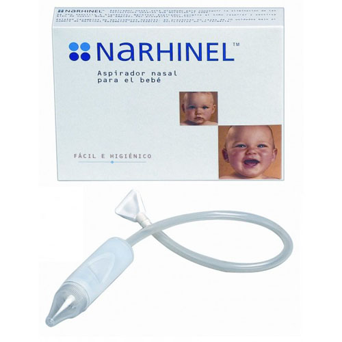 Narhinel aspirador nasal bebe (1 unidad + 3 recambios)