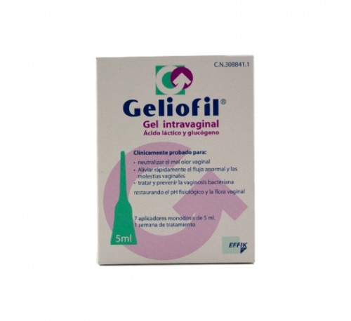 Geliofil (5 ml 7 aplicadores monodosis)