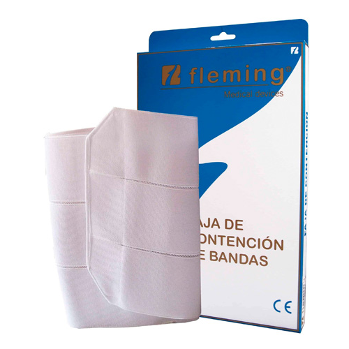 Faja elastica - fleming contencion 3 bandas (1 unidad talla 3)