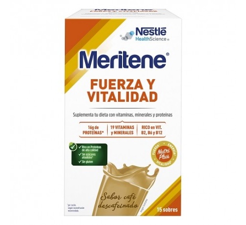 MERITENE (30 G 15 SOBRES CAFE DESCAFEINADO)