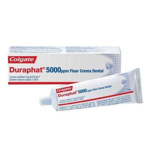 DURAPHAT 5000 PPM FLUOR CREMA DENTAL (51 G)