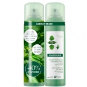 Klorane champu seco seborregulador ortiga (2 envases 150 ml pack duo)