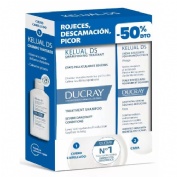 Ducray pack kelual ds champu tratante 100 ml+ kelual ds crema calmante 40 ml 50% dto