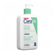 Cerave gel limpiador espumoso (1 envase 473 ml)