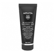 Apivita gel limpiador black detox 150 ml