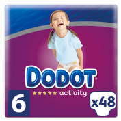 Dodot pp activity talla 6 +15 kg 48 u