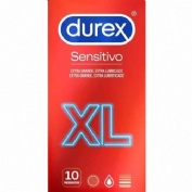 Durex sensitivo xl - preservativos (10 u)