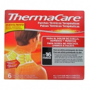 Thermacare parche termico cuello hombro muñeca (6 parches)