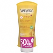 Weleda duplo 2 en 1 champu y gel de ducha 200 ml 50% dto 2u