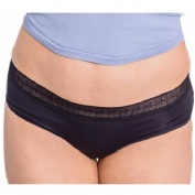 Braga menstrual - enna noche (1 unidad talla s flujo abundante color negro)