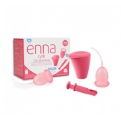 Copa menstrual enna cycle 1 unidad talla m (con aplicador)