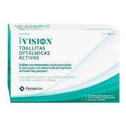 Ivision toallitas oftalmicas activas  20 unidades