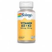 Solaray vitamina d3 k2 4000ui 120 capsulas