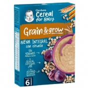 Gerber avena con ciruela (1 estuche 250 g)