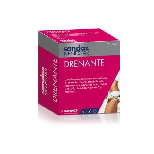 Sandoz bienestar drenante (15 ampollas)