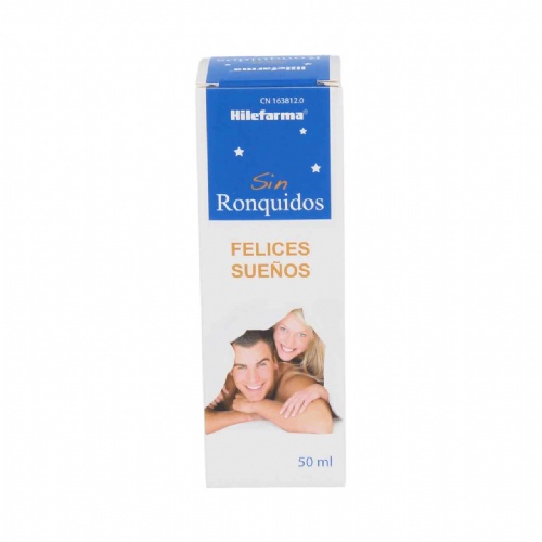 Hilefarma sin ronquidos (1 envase 50 ml sabor menta)