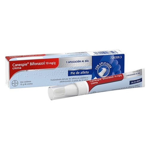 CANESPIE BIFONAZOL 10 mg/g CREMA,1 tubo de 15 g