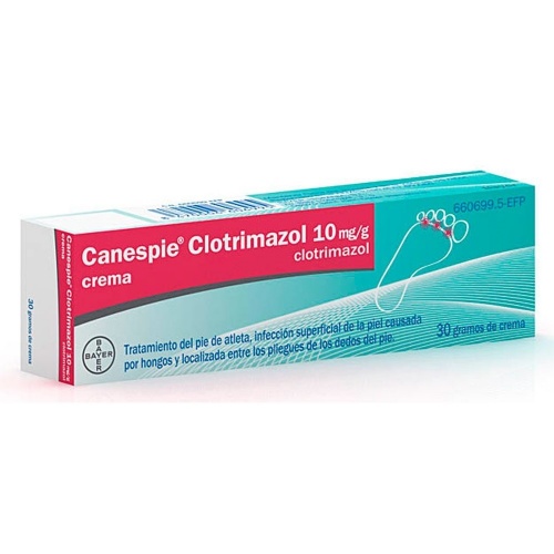 CANESPIE CLOTRIMAZOL 10 mg/g CREMA , 1 tubo de 30 g