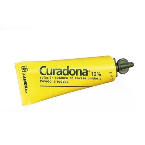 CURADONA 100 mg/ml SOLUCION CUTANEA, 1 frasco de 60 ml