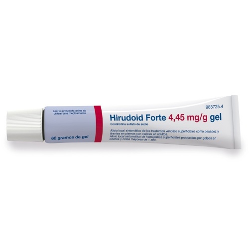 HIRUDOID FORTE 4,45 mg/g GEL, 1 tubo de 60 g