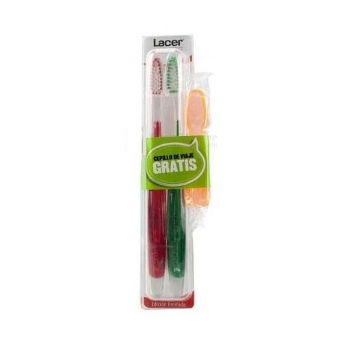 Cepillo dental adulto - lacer (medio duplo 1 unidad)