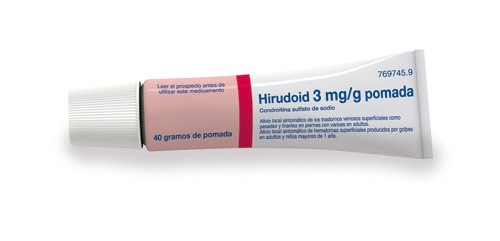 HIRUDOID 3 mg/g POMADA , 1 tubo de 40 g