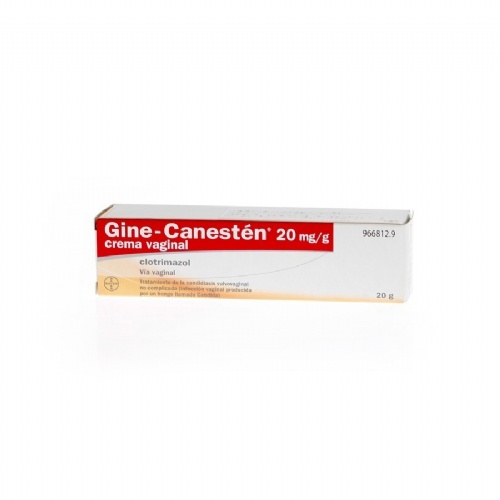 GINE-CANESTEN 20 MG/G CREMA VAGINAL, 1 tubo de 20 g