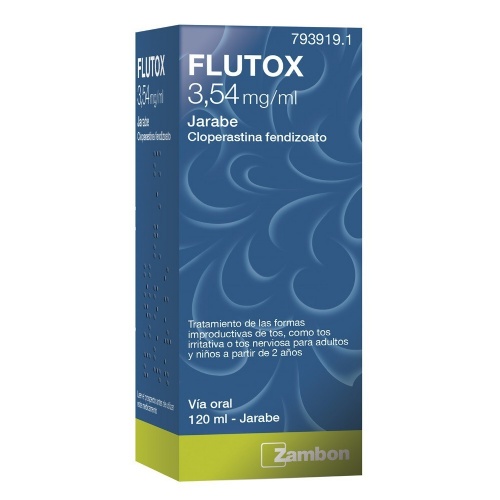 FLUTOX 3,54 mg/ml JARABE , 1 frasco de 120 ml