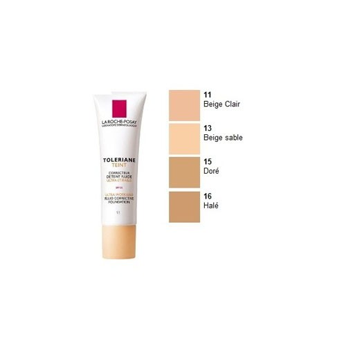 Toleriane fondo de tono corrector fluido nº 16 hale 30 ml