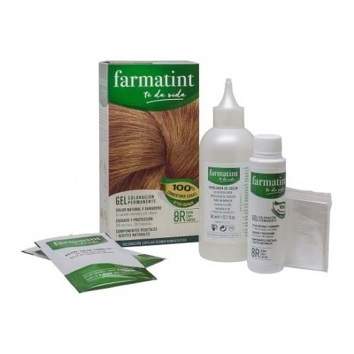 Farmatint (1 envase 135 ml tono rubio claro cobrizo)