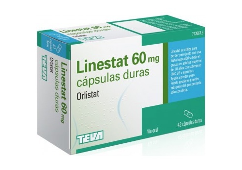 LINESTAT 60 MG CAPSULAS DURAS, 84 cápsulas ( Blister )