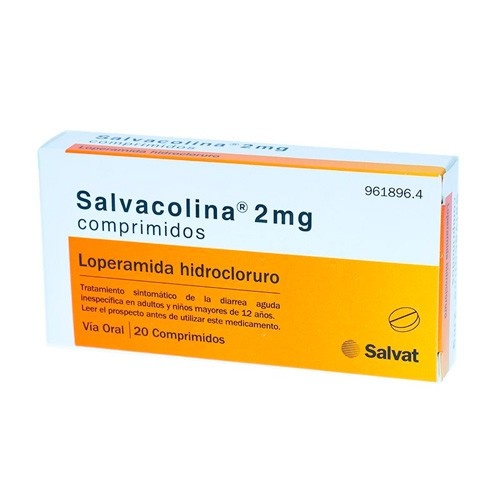 SALVACOLINA 2 mg COMPRIMIDOS , 20 comprimidos